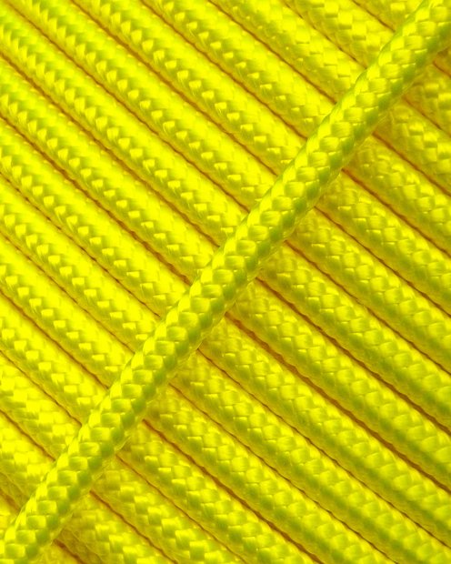 Corda tamburo djembè rinforzata PES 5 mm Giallo fluo 20 m