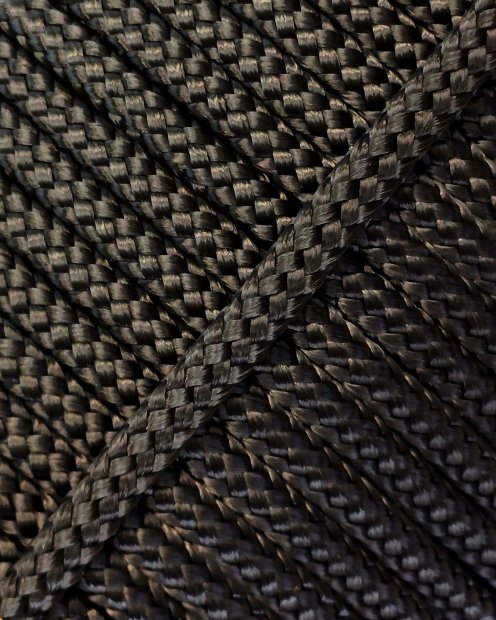 Corda tamburo djembè cava PES 5 mm Carbone 100 m