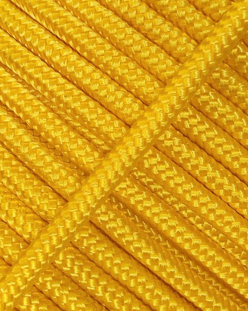 Corda tamburo djembè rinforzata PES 4 mm Giallo girasole 100 m