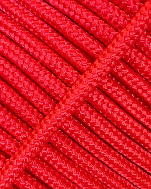 Corda tamburo djembè rinforzata PES 4 mm Rosso 10 m