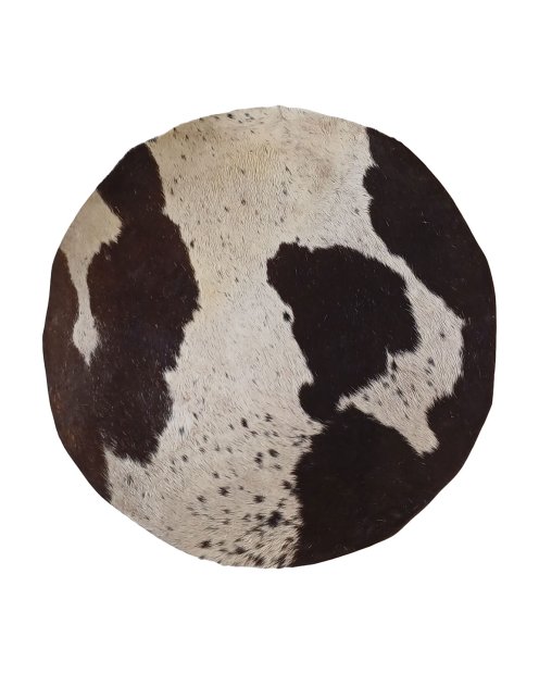 Pelle di mucca molto sottile con pelo para tamburo djembe L