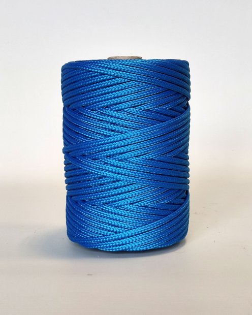 Corda intrecciata Ø5 mm blu per tamburo djembè - Corda djembe