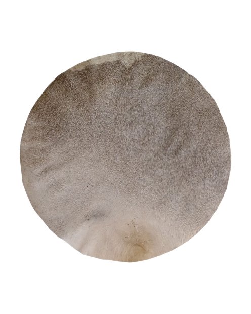 Pelle di cavallo sottile con pelo per tamburo djembe L