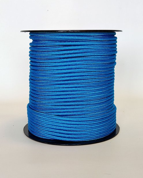 Corda prestirata djembè Ø5 mm blu - Corda para djembe tamburo