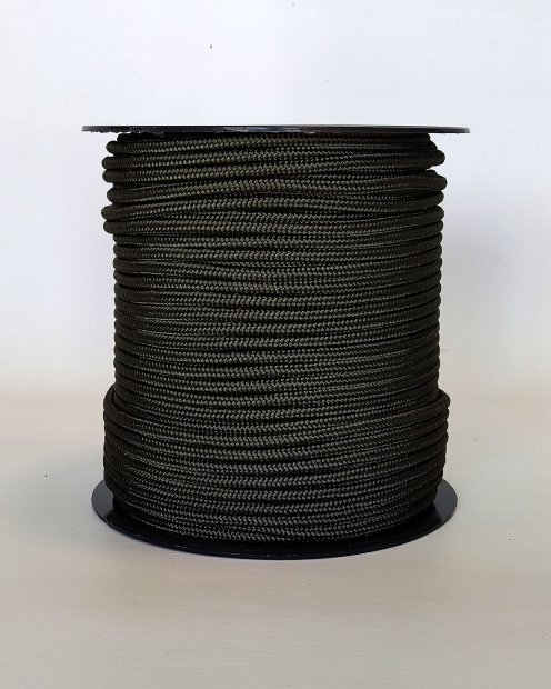 Corda intrecciata con anima Ø5 mm cachi 100 m - Corda per tamburo djembe
