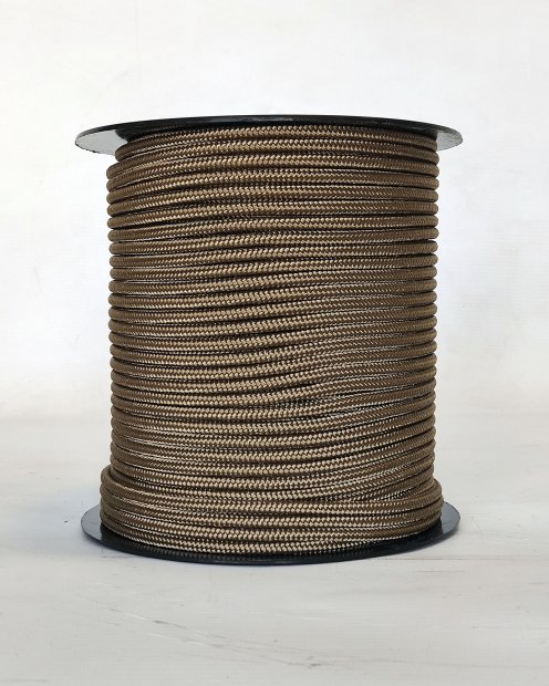 Bobina di drizza Ø5 mm marrone rame per tamburo djembe
