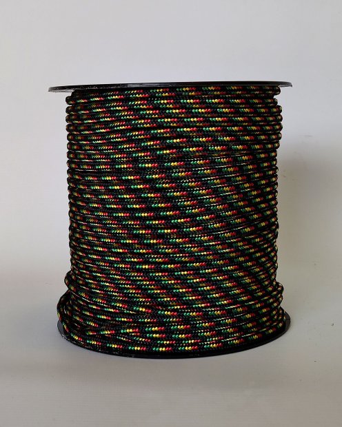 Corda PES djembe 5 mm Nero / Panafrica 100 m