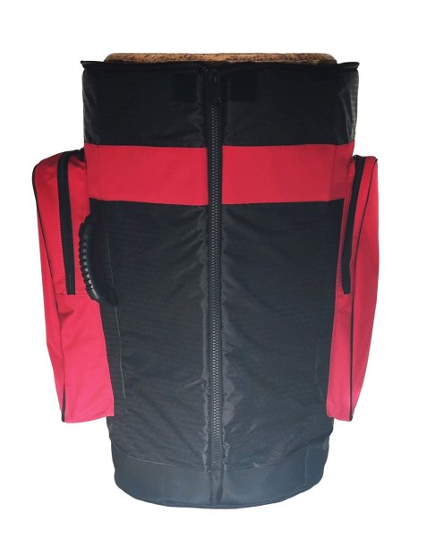 Borsa di djembe Percussion Africaine Premium XXL Rosso