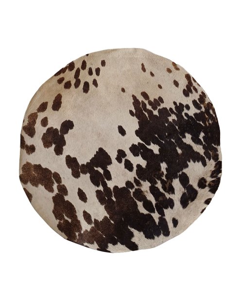 Pelle di mucca sottile con pelo per tamburo djembe S