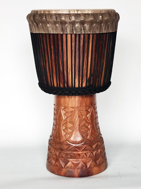 Djembe della Guinea in legno di balafon (gueni) - Djembe qualità superiore