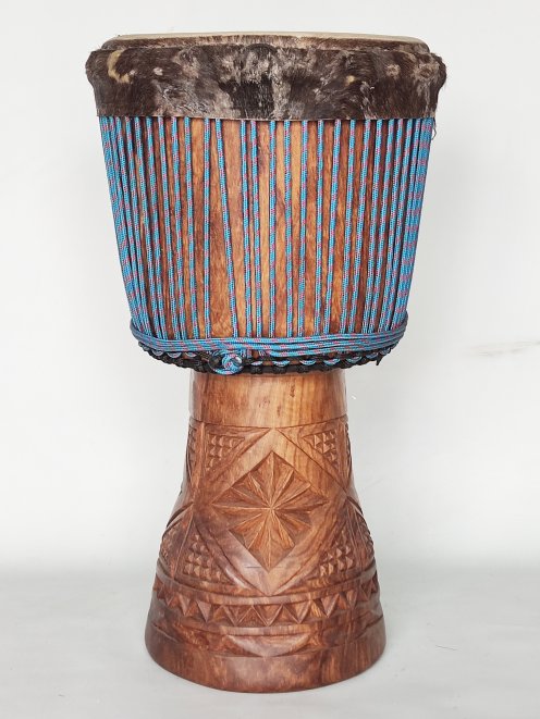 Djembe della Guinea in legno di balafon (gueni) - Djembe qualità superiore