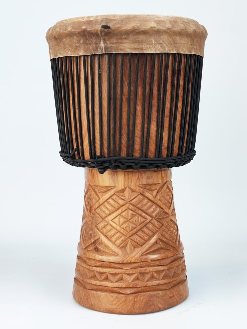 Djembe della Guinea in legno di balafon (gueni) - Djembe qualità superiore