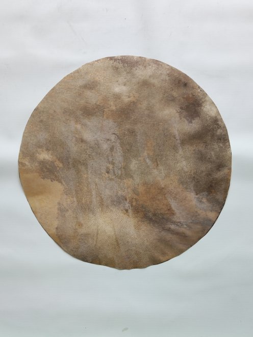 Pelle di cervo rasata spessa per tamburo djembe