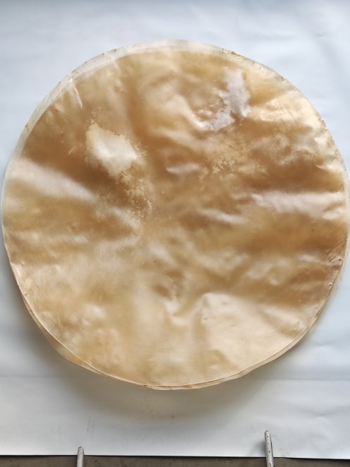 Molto molto grande pelle di vitello o pelle di mucca sottile sensaa peli para tamburo djembe percussione