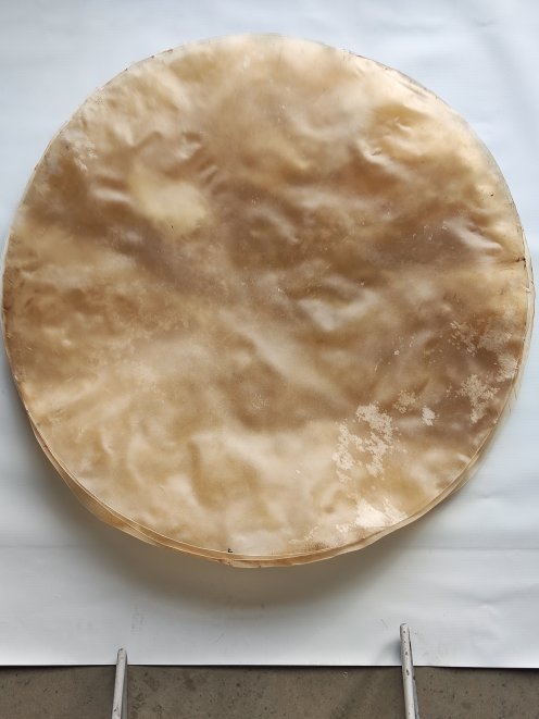 Molto molto grande pelle di mucca sensa peli para tamburo djembe percussione