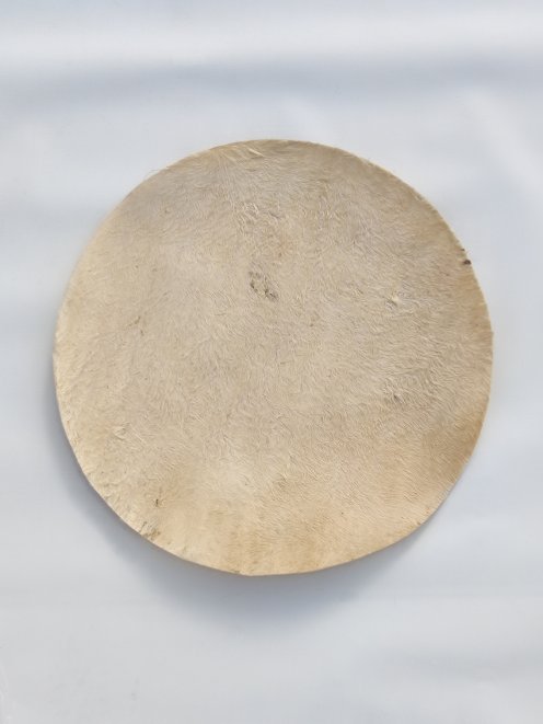 Pelle di mulo sottile con peli per tamburo djembe
