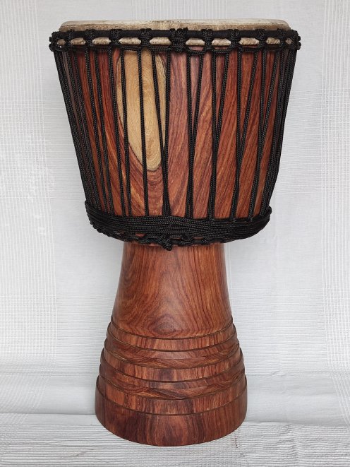 Djembe in vendita - Grande tamburo djembe del Mali in roseewood