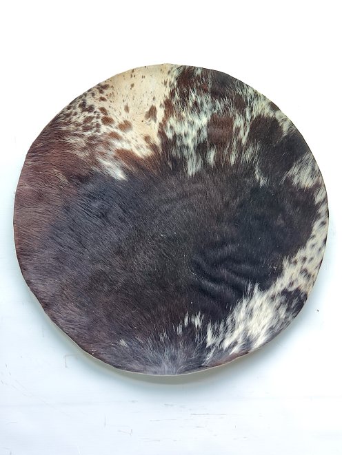 Pelle di cavallo grande molto sottile con peli per tamburo djembe