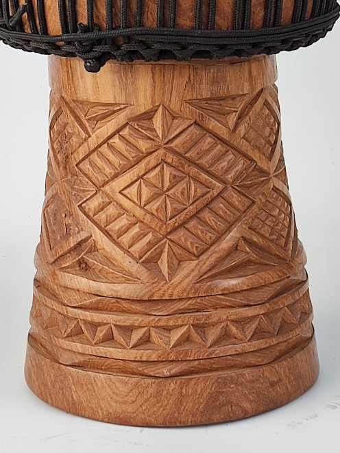 Djembe della Guinea in legno di balafon (gueni) - Djembe qualità superiore