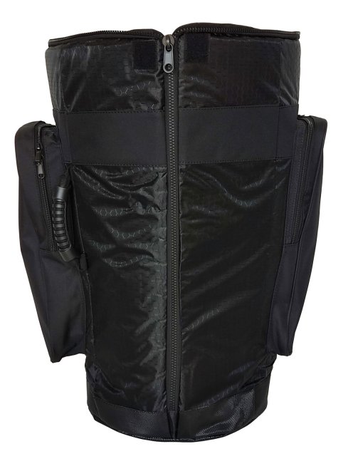 Borsa di djembe professionale Percussion Africaine Premium Nero XXL