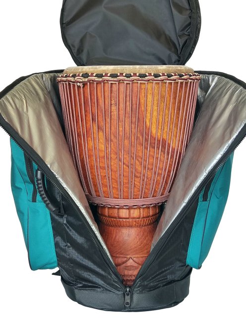 Borsa djembè Percussion Africaine Premium XXL Foglia di tè