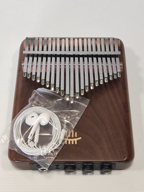 Kalimba elettrica Noce nero 21 tasti