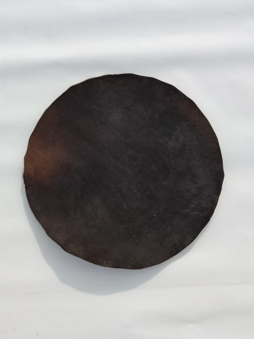 Pelle di cavallo molto sottile con peli per tamburo djembe