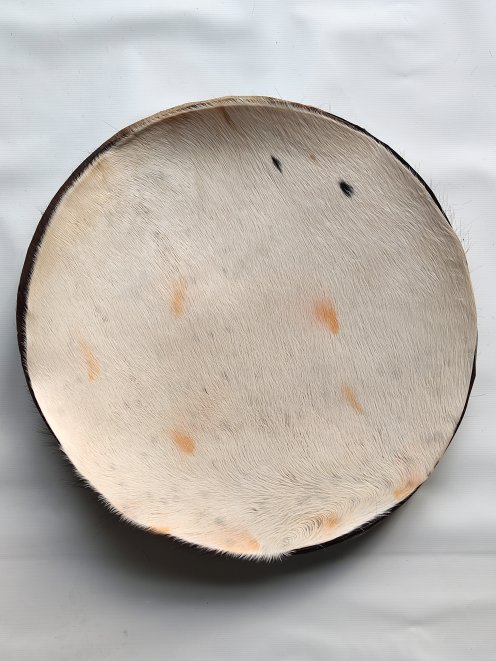 Grande pelle di vitello o pelle di mucca sottile para tamburo djembe percussione