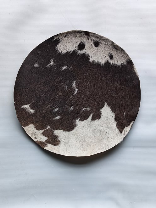 Piccola pelle di vitello o pelle di mucca sottile para tamburo djembe percussione