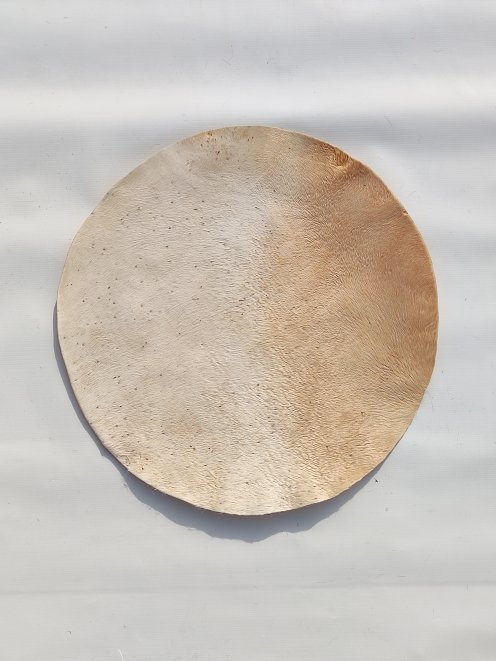 Pelle di mulo sottile con peli per tamburo djembe