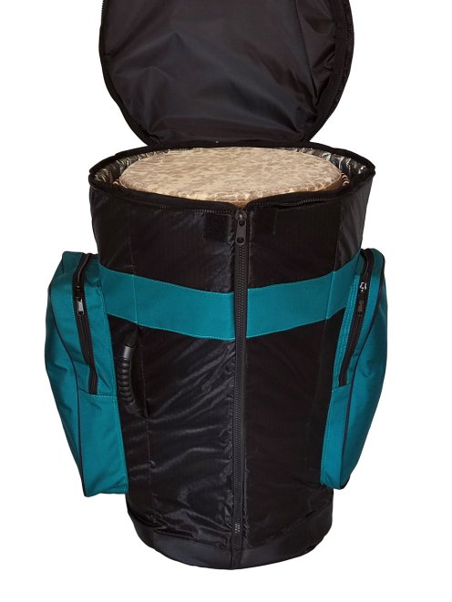 Borsa djembè Percussion Africaine Premium XXL Foglia di tè