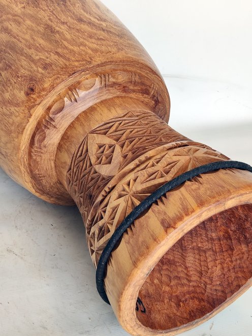 Fusto di djembe della Guinea qualità premium