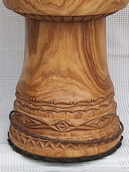 Fusto di djembe della Guinea in legno di balafon (gueni) - Djembe alta qualità