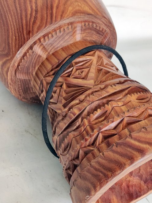 Fusto di djembe della Guinea qualità premium