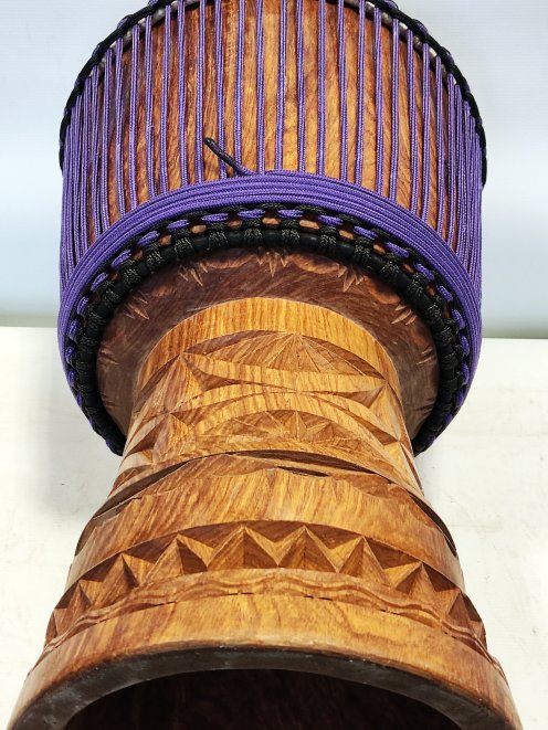 Djembe della Guinea in legno di balafon (gueni) - Djembe di alta qualità