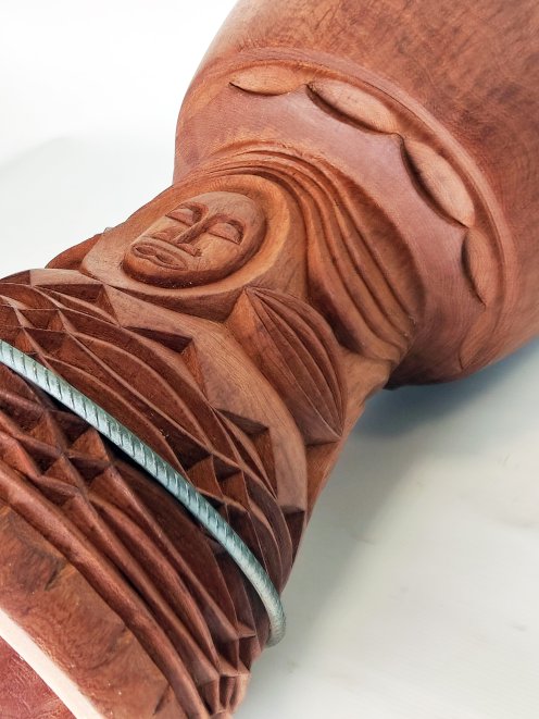 Fusto di djembe del Mali di alta gamma