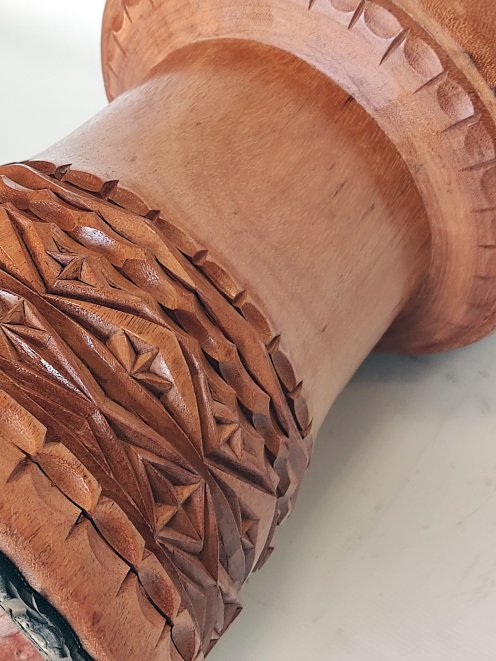 Fusto di djembe della Guinea in lenke - Djembe alta qualità