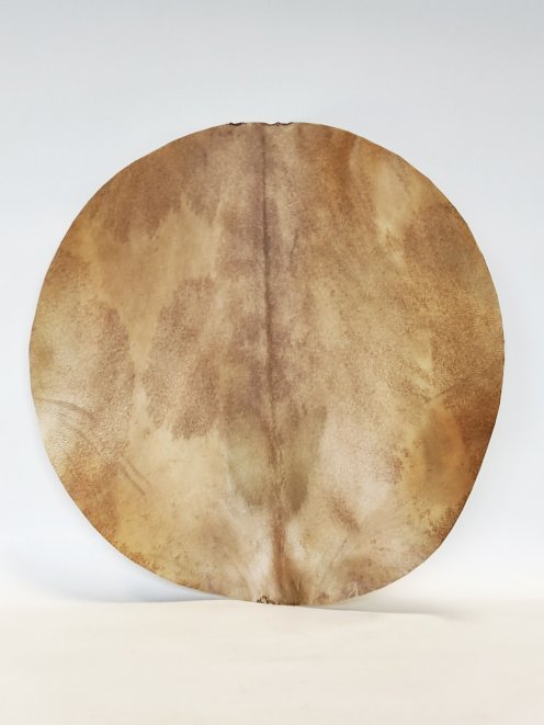 Pelle di cervo rasata grande per tamburo djembe percussione