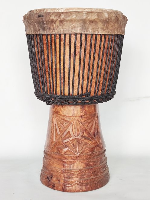 Djembe della Guinea in legno di balafon (gueni) - Djembe qualità superiore