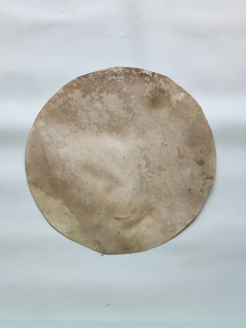 Piccola pelle di cervo rasata sottile per tamburo djembe