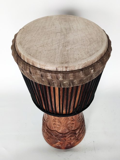 Djembe della Guinea in legno di balafon (gueni) - Djembe qualità superiore