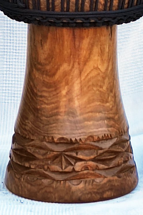 Djembe della Guinea in legno di balafon (gueni) - Djembe qualità superiore