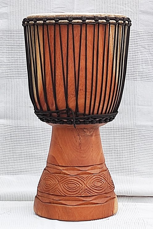 Djembe in vendita - Grande tamburo djembe del Mali in linke