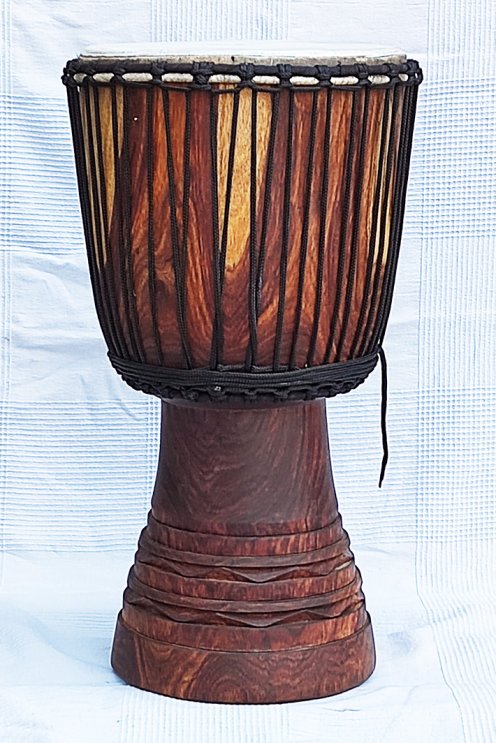 Djembe in vendita - Grande tamburo djembe del Mali in roseewood