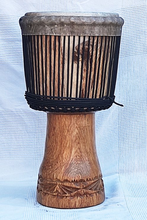 Djembe della Guinea in legno di balafon (gueni) - Djembe qualità superiore