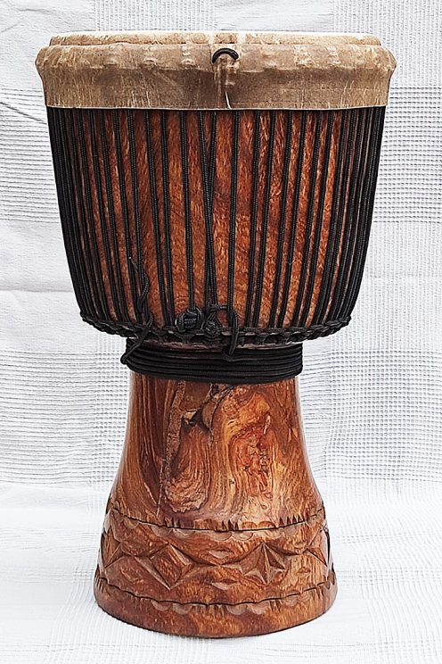Djembe della Guinea in legno di balafon (gueni) - Djembe qualità superiore