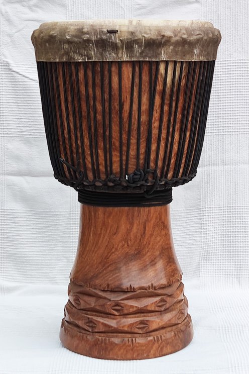 Djembe della Guinea in legno di balafon (gueni) - Djembe qualità superiore