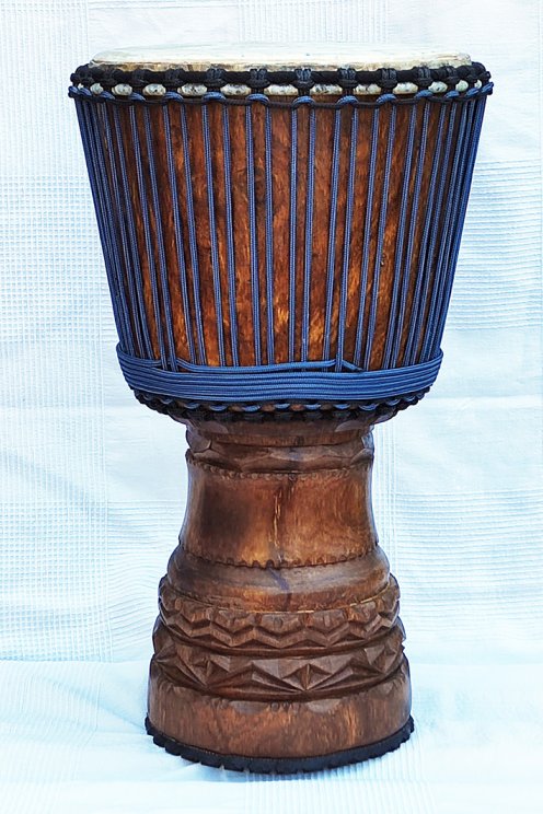 Djembe della Guinea in legno di balafon (gueni) - Djembe di alta qualità