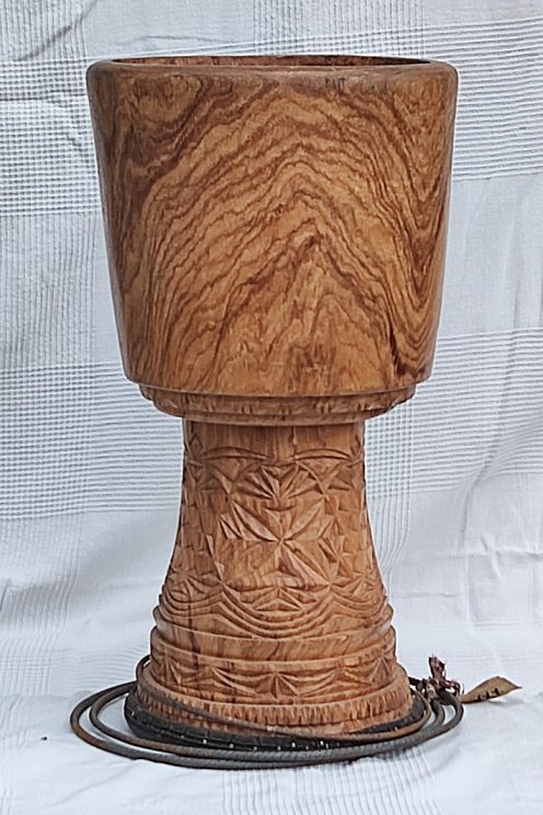 Fusto di djembe della Guinea in legno di balafon (gueni) - Djembe alta qualità