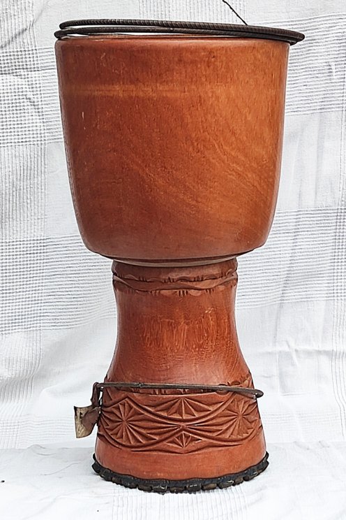 Fusto di djembe della Guinea in lenke - Djembe alta qualità